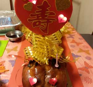 百褔中式生日乳豬